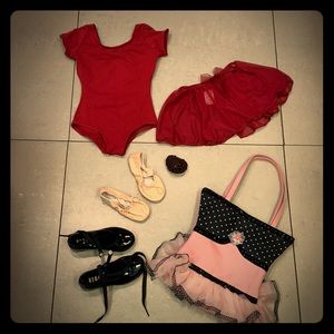 NWOT 8 psc ballerina/tap starter set